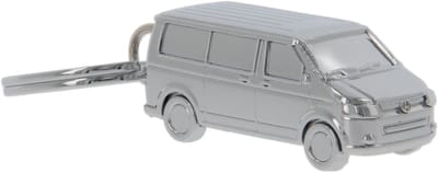 BRISA VW Collection - Volkswagen geëmailleerde 3D metalen sleutelhanger accessoire sleutelhanger in T5/T6 Bulli Bus design