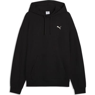 Puma ESS Elevated Relaxed Hoodie Heren Zwart - Maat M