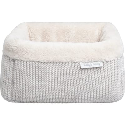 Baby's Only Gebreide commodemandje - Opbergmandje - Commode organizer - Babykamer accessoires Hope - Ecru