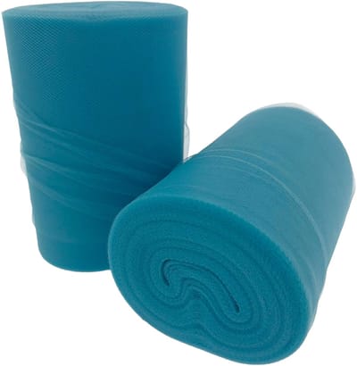Tule - Tule rol blauw 91m