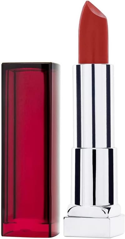 Hydraterende Lipstick in Levendige Helderrode Kleur met Verzorgend Effect