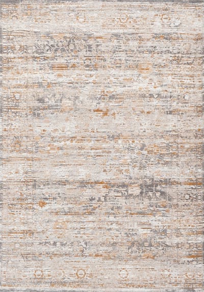 Wasbaar Binnen & Buiten Vloerkleed - 140 x 200 cm - Louis De Poortere Ushak Suleiman Grey - Laagpolig Tapijt - Gerecycled PET - Made in Belgium - Circulair