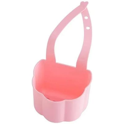 Afvoerbak voor keukenspoelbak Badkamer Zeep Spons Houder Hangende Opbergmand Keukenaccessoires keukenspoelbak houder pink