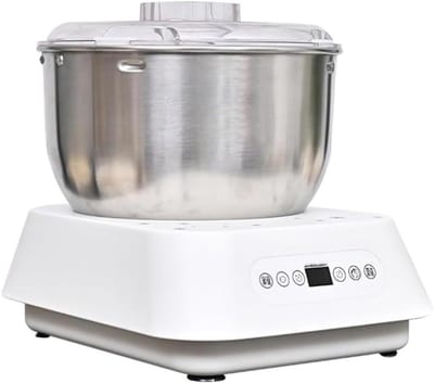 Deegmaker - Kneedmachine - Thuis bakken - Met fermentatie - 7 liter - Zilver