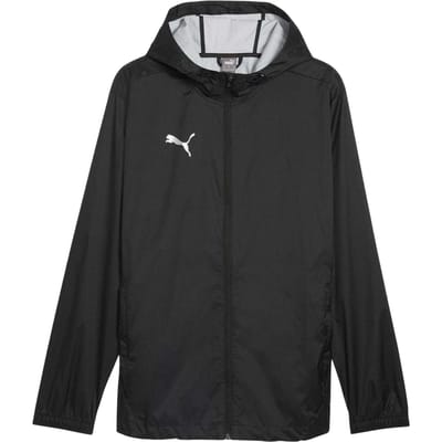 Puma Heren TeamFinal waterdichte, lichtgewicht anorak (Poema Zwart)