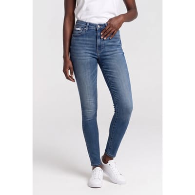 Calvin Klein High Rise Skinny Indigo Jean Indigo Station Taglia: W26 Short | Pantaloni skinny Outlet | Donna | Blu