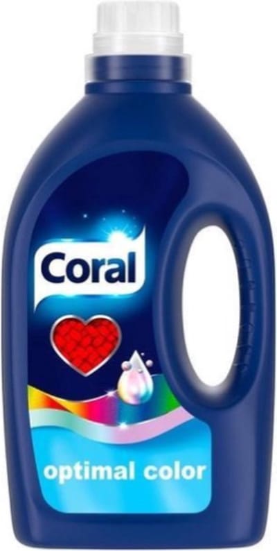 Coral Optimal Color Vloeibaar Wasmiddel - 3 x 1,25 l (78 wasbeurten)