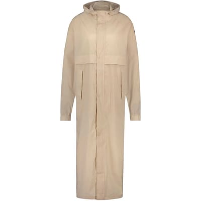 AGU Packable Parka Regenjas – Zeer Compact Opvouwbaar – 100% Waterdicht – Poray 5.000 – Unisex – Wit - XS