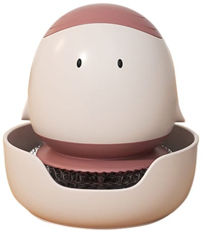 Leuke Automatische Afwasborstel, Afwasborstel met Zeepdispenser, Afwasborstels, Afwasborstels met Afneembare Houder, Lekbak voor Het Reinigen van Potten, Pannen En Gootstenen