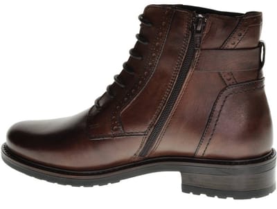 Donkerbruine Dames Bottine Hush Puppies maat 36