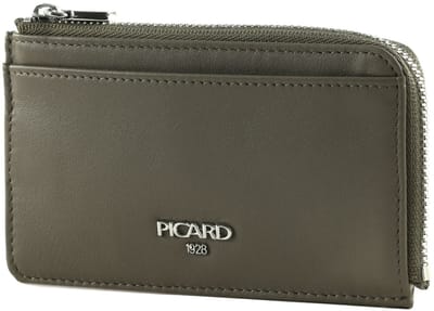 PICARD Leren sleutelgeval Bingo Key Case Gravel Taupe
