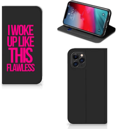 Apple iPhone 11 Pro Hoesje met tekst Woke Up - Origineel Cadeau Zelf Maken