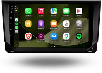 Carplay autoradio geschikt voor Seat Ibiza | 2018 t/m 2026 | Android 13 | Draadloos Apple Carplay & Android Auto | 2GB + 32GB | 8-Core processor | Davilon | 2025 model | 2018 2019 2020 2021 2022 2023 2024 2025 2026 | Bluetooth & Wifi