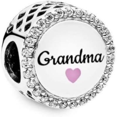 925 Sterling Zilver Dumbo en Mevrouw. Jumbo Klaver Vlinder Bloem DIY Fijne Kralen Pas Charm Armband Sieraden F039 white