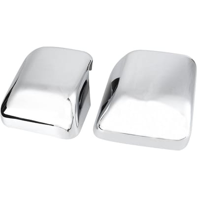2 stuks Zijspiegelkap Achteruitkijkspiegelkap Trim Past op Jeep Wrangler JL 2018+(Glanzend ) white