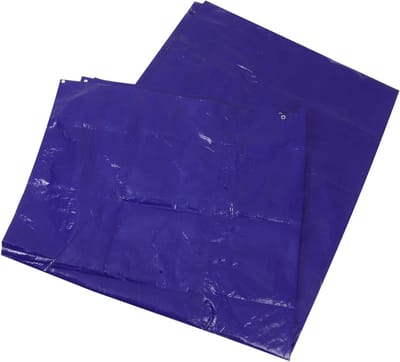 Regendichte Buitendoek Buiten Houten Schuilplaats Overkapping Log Luifel Vervangende Luifel Voor Parasol Zonnescherm Zonne Tent Brandhout Schuilplaats Brandhout Deksel Blue Pe