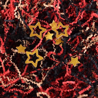 Crinkle Cut Papierversnippering voor Geschenkmanden - Verpakkingsmateriaal en Decoratieve Vulling (1 kg)
