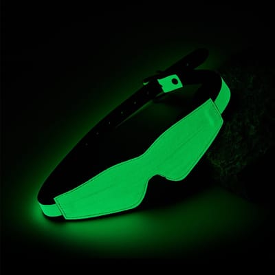 Dream Toys Masker/Blinddoek Radiant Eye Mask Glow In The Dark Groen