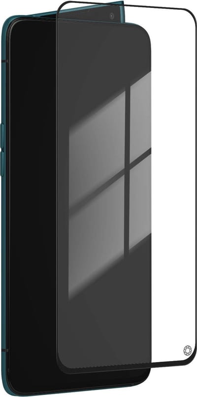Force Case, Screenprotector geschikt voor Oppo Reno 10X - Tempered Glass 2.5D, Transparant