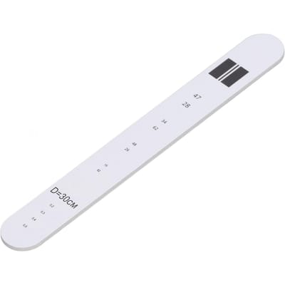 Fixation Stick Testeur de Vision Professionnel Enfants Couleur Vive Motif Dessin Animé Test de Vision Optométrie white