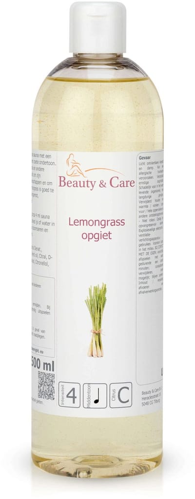 Lemongrass opgiet - Beauty & Care - 500 ml. new
