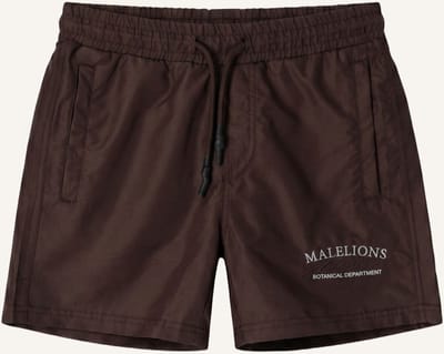 Malelions Heritage Swim Shorts Zwemkleding Jongens - Bruin - Maat 128