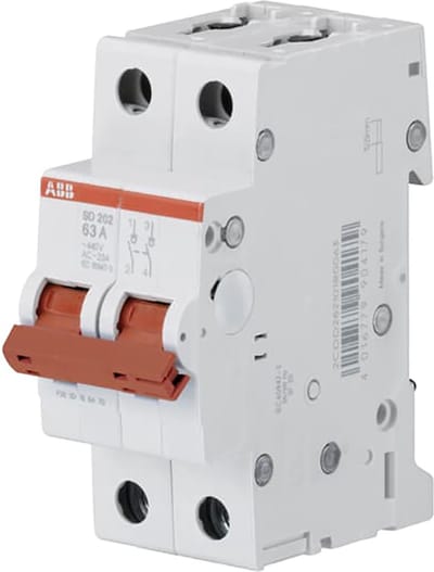 ABB System pro M Compacte Lastscheider - 2CDD282101R0063 - E35VW