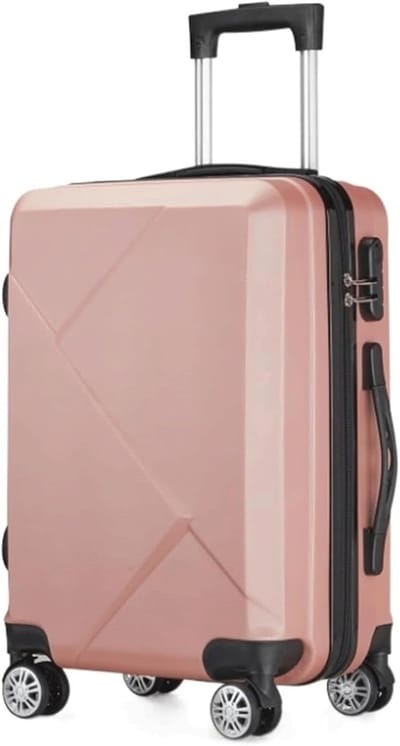 Lichtgewicht Koffer - Krasbestendige Bagage - Zakenreizen en Vakanties - Vier Spinnerwielen - 24 Inch - Multikleur