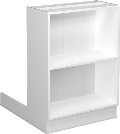 Vicco Fame-Line Keukeneiland – 60 cm zonder werkblad Wit