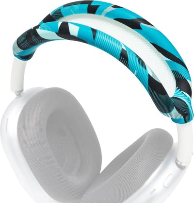 Siliconen hoofdbandhoes voor Airpods Max-hoofdtelefoon - Verbeterd comfort en bescherming - Cyan Prism