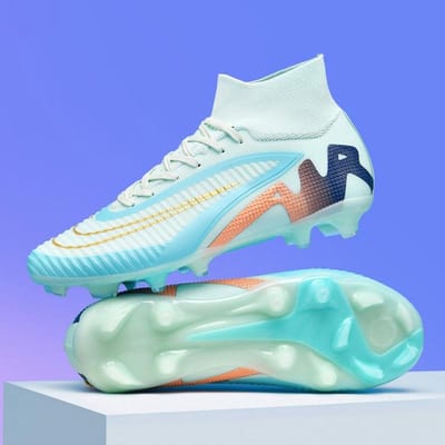 Nieuwe Heren Voetbalschoenen Noppen Lange Noppen Buitentraining Ademende Voetbalschoenen Sport Jongens Antislip Wedstrijd Volwassenen Comfortabel 35