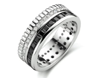 Schitterende Zilveren Ring met Zirkonia 19,00 mm.