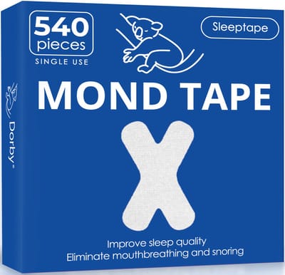 Dorby Mondtape - 540 Stuks - Comfortabele Mouth Tape - Mondpleisters - Slaaptape