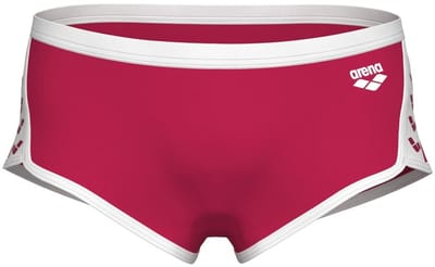 ARENA | M Icons Swim Low Waist Short Solid red-white (Maat - 95)