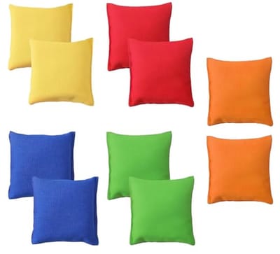 Set van 10 Werpzakjes voor Cornhole Spel - Ideaal voor Buitenactiviteit en Tuinplezier