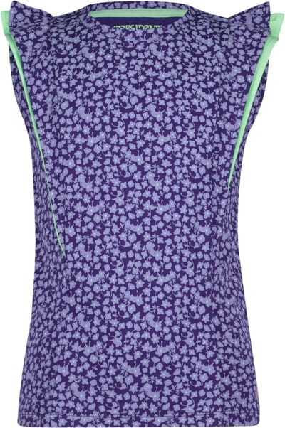 4PRESIDENT T-shirt meisjes - Deep Wisteria AOP - Maat 140 - Meiden shirt