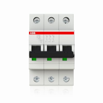 ABB S203-C32 automaat 32A zekering stroomonderbreker