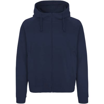 Unisex Hoodie met capuchon en rits Navy - XS