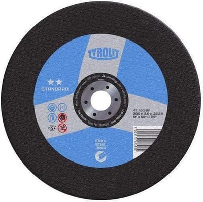 Tyrolit Doorslijpschijf - Vlak - Staal - 230 x 3,0 mm