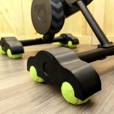4 Stuks Schommelplaten voor Hometrainer Fiets | Stabiliteit & Geluidsdemping
