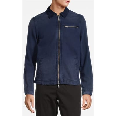AllSaints Rothwell Jacket Starry Blue Maat: XXL | Lichte Jassen Outlet | Heren | Blauw