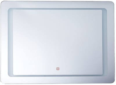 WASSY - LED-spiegel - Zilver - Glas
