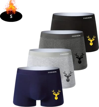 Nivard Onderbroeken Heren - Boxershort - Ondergoed - Boxer - Underwear - Mannen - 4 Pack - Gemengd - S