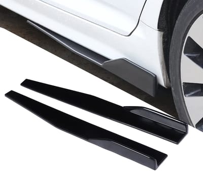 Dailygoods- Side Rokken Universeel - 29.3in Rocker Splitters - ABS Zijdrempels - Aerodynamica Verbetering - Duurzaam en Weerbestendig - Inclusief Installatie-instructies - Zijschorten