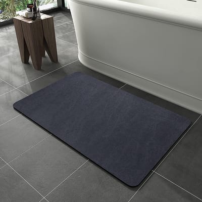 Non-Slip Badmat, Super Absorberend en Sneldrogend, 40 x 60 cm, Wasbaar, Vuilafstotend, Ideaal voor Badkuipen en Douche