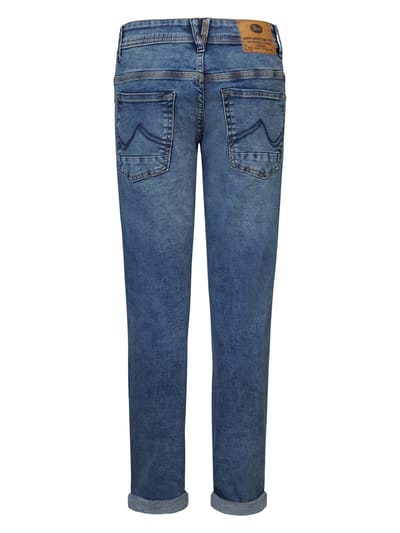 Petrol Industries Jongens Jeans Regular Tapered Fit Russel - Stretchdenim - Spijkerbroek - Kinderkleding - Blauw - Maat 104