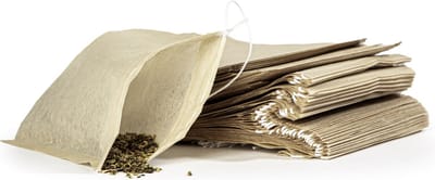 Ecorare - Theezakjes voor losse thee - 100 stuks - Biologisch afbreekbaar & Makkelijk sluitbaar - 7x8 cm - Papieren thee zakjes