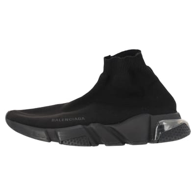 Balenciaga Speed Sneakers in Zwarte Polyester