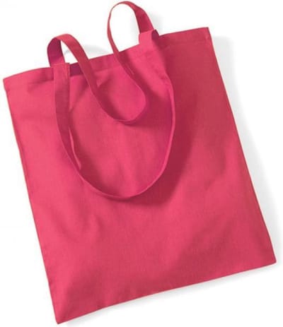 Westford Mill Bag For Life - Long Handles WM101 - Coral - 38 x 42 cm