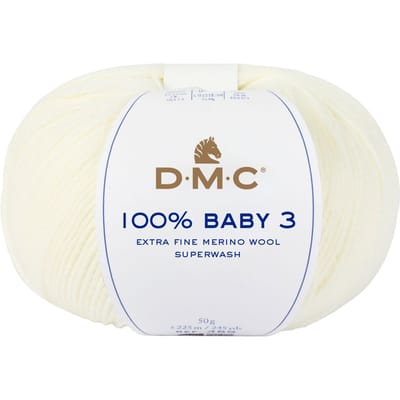 DMC 100% Baby Merino - Kleur 01